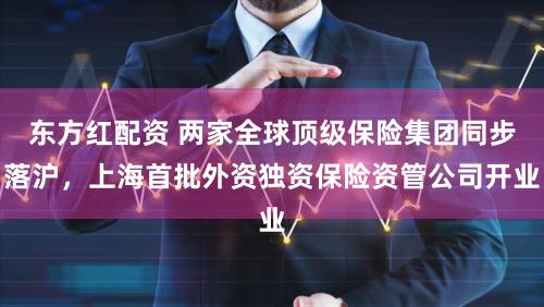 东方红配资 两家全球顶级保险集团同步落沪，上海首批外资独资保险资管公司开业