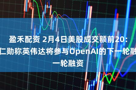 盈禾配资 2月4日美股成交额前20：黄仁勋称英伟达将参与OpenAI的下一轮融资