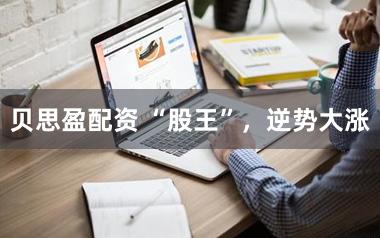 贝思盈配资 “股王”，逆势大涨