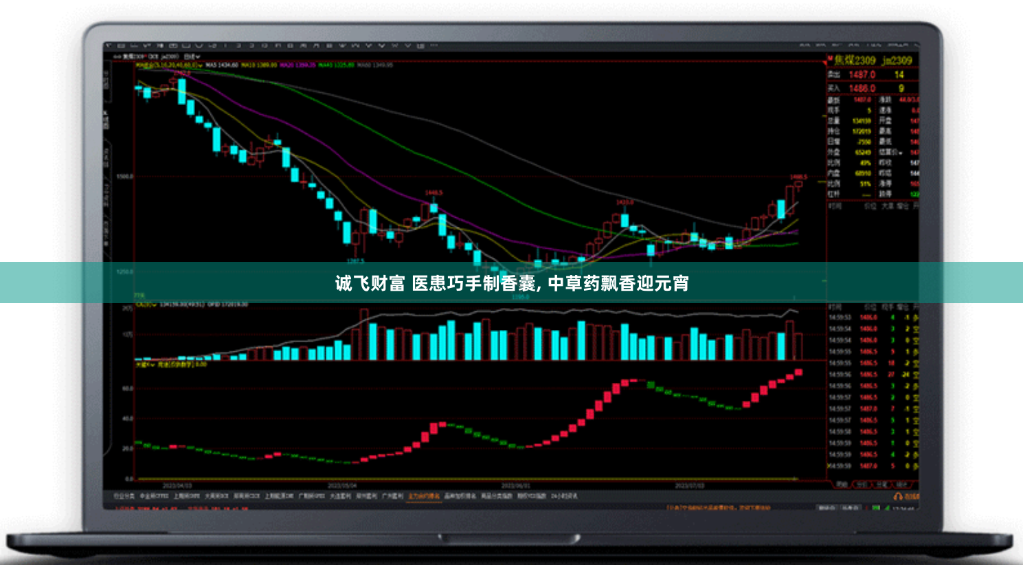 诚飞财富 医患巧手制香囊, 中草药飘香迎元宵