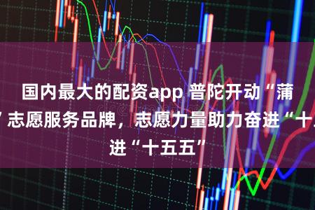 国内最大的配资app 普陀开动“蒲公英”志愿服务品牌,志愿力量助力奋进“十五五”