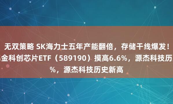 无双策略 SK海力士五年产能翻倍，存储干线爆发！华宝基金科创芯片ETF（589190）摸高6.6%，源杰科技历史新高
